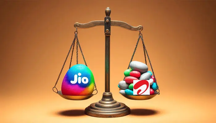 Jio vs Airtel data plans comparison